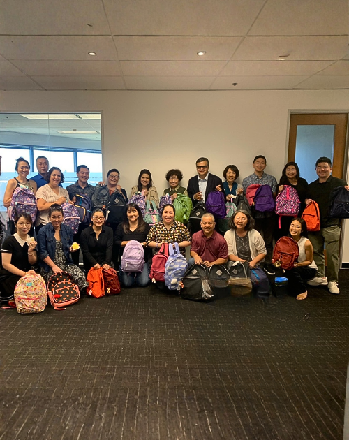 As part of the Ori-gen Family of Companies, The J. Morey Company team unites to kick off the 2024 Back-to-School Drive for CPAF’s Emergency Shelter.