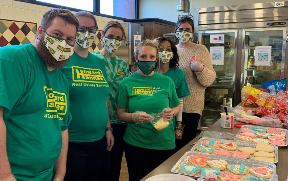 Cookies, comfort and cleaning supplies